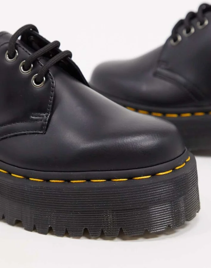 Dr Martens 1461 Quad chunky lace up shoes - Image 3