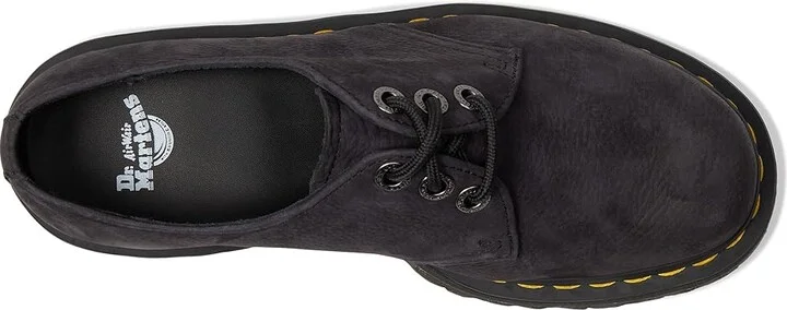 Dr. Martens 1461 Quad II Shoes Charcoal Grey : UK 3 (US Men's 4 - Women's 5) Medium, Leather - Image 2