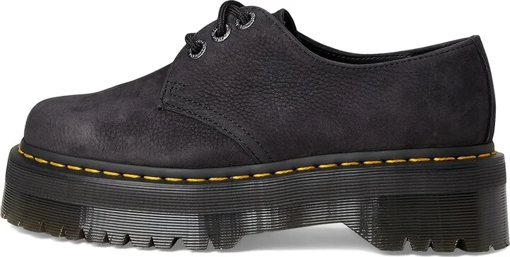 Dr. Martens 1461 Quad II Shoes Charcoal Grey : UK 3 (US Men's 4 - Women's 5) Medium, Leather - Image 6