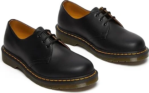 Dr. Martens 1461 YS Lace up casual Shoes Black Smooth : UK 11 (US Men's 12) Medium, Leather