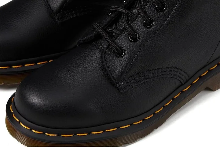 Dr. Martens 1490 10-Eye Boot Women's Lace-up Boots Black Virginia : UK 4 (US Women's 6) M, Leather - Image 8