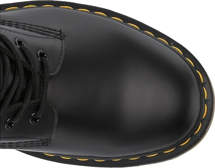 Dr. Martens 1490 Lace-up Boots Black Smooth : UK 8 (US Men's 9 - US Women's 10) Medium, Leather - Image 3