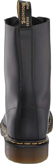 Dr. Martens 1490 Lace-up Boots Black Smooth : UK 8 (US Men's 9 - US Women's 10) Medium, Leather - Image 5