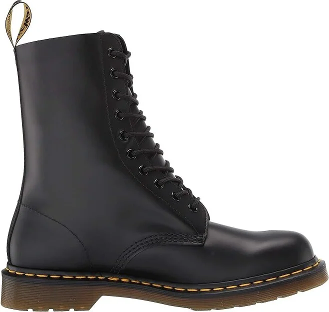 Dr. Martens 1490 Lace-up Boots Black Smooth : UK 8 (US Men's 9 - US Women's 10) Medium, Leather - Image 8
