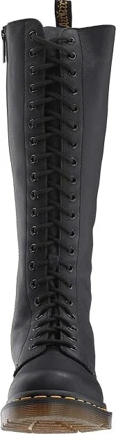 Dr. Martens 1B60 20-Eye Zip Boot Women's Boots Black Virginia : UK 3 (US Women's 5) M, Nappa - Image 6