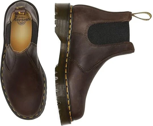 Dr. Martens 2976 Bex Shoes Dark Brown : UK 4 (US Men's 5 - Women's 6) Medium, Leather - Image 2