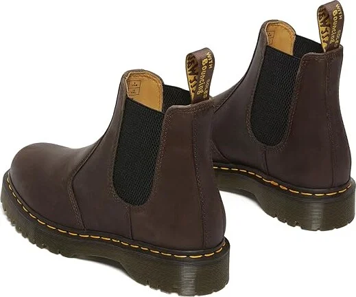 Dr. Martens 2976 Bex Shoes Dark Brown : UK 4 (US Men's 5 - Women's 6) Medium, Leather - Image 4