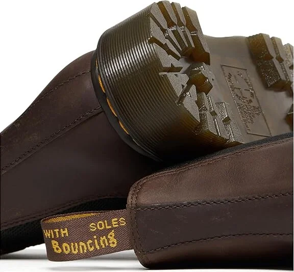Dr. Martens 2976 Bex Shoes Dark Brown : UK 4 (US Men's 5 - Women's 6) Medium, Leather - Image 5