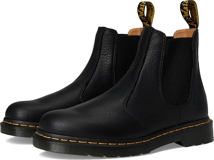 Dr. Martens 2976 Leather Chelsea Boots Boots Black : UK 6 (US Men's 7 - US Women's 8) M