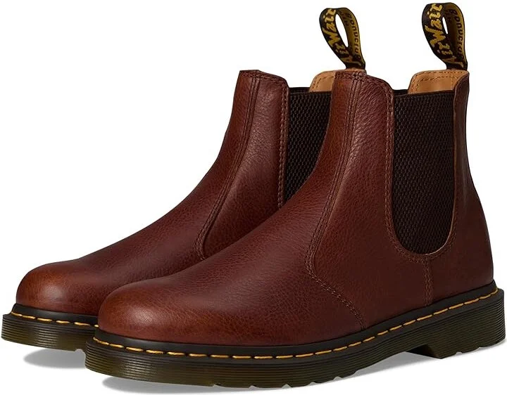 Dr. Martens 2976 Leather Chelsea Boots Boots Cashew : UK 6 (US Men's 7 - US Women's 8) M