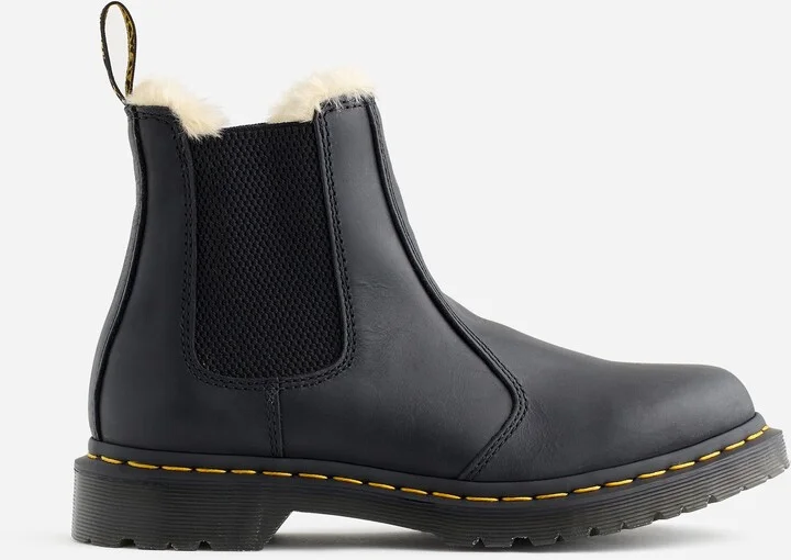 Dr. Martens® 2976 Lenore Faux Fur-Lined Chelsea Boots