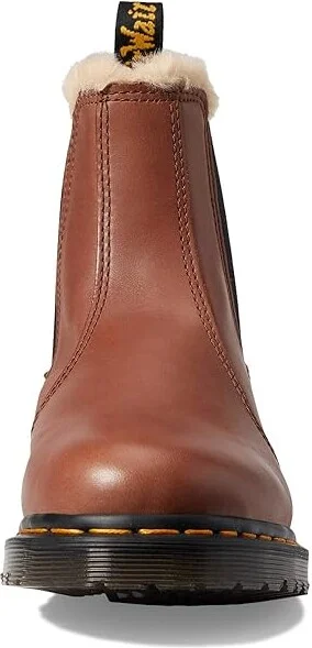 Dr. Martens 2976 Leonore Women's Shoes Saddle Tan Farrier : UK 3 (US Women's 5) M, Leather/Textile - Image 2