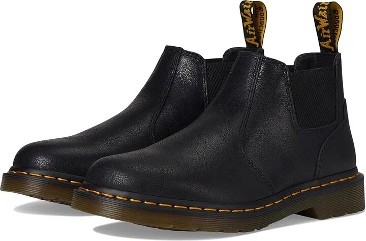 Dr. Martens 2976 Lo Chelsea Boots Black : UK 13 (US Men's 14) Medium, Leather