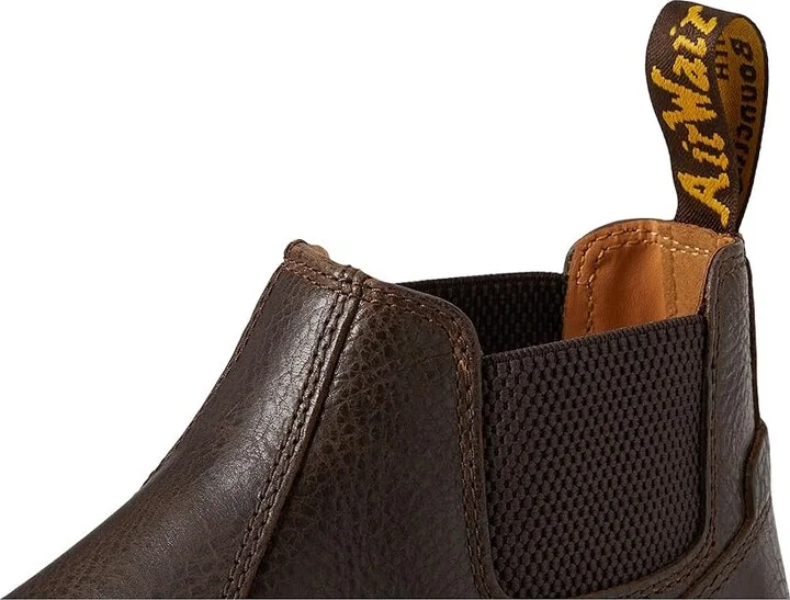 Dr. Martens 2976 Lo Chelsea Boots Kelp Brown : UK 13 (US Men's 14) Medium, Leather - Image 2