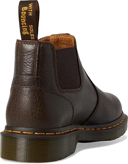 Dr. Martens 2976 Lo Chelsea Boots Kelp Brown : UK 13 (US Men's 14) Medium, Leather - Image 4