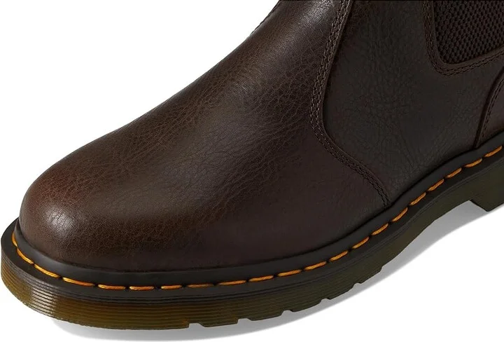 Dr. Martens 2976 Lo Chelsea Boots Kelp Brown : UK 13 (US Men's 14) Medium, Leather - Image 7