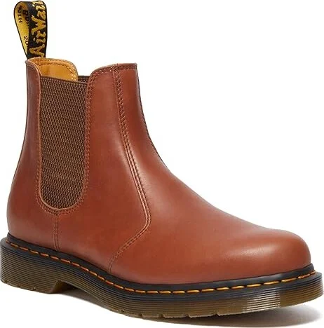Dr. Martens 2976 Men's Shoes Saddle Tan : UK 8 (US Men's 9 - US Women's 10) M, Leather - Image 4