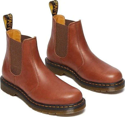 Dr. Martens 2976 Men's Shoes Saddle Tan : UK 8 (US Men's 9 - US Women's 10) M, Leather