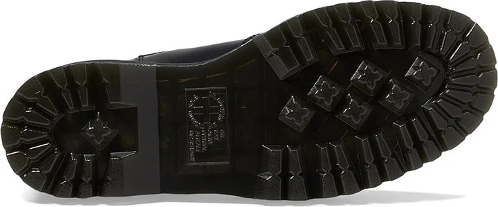 Dr. Martens 2976 Quad Smooth Leather Platform Chelsea Boots Boots Black Polished Smooth : UK 3 (US Men's 4 - Women's 5) Medium - Image 3