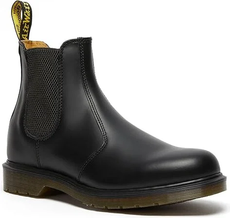 Dr. Martens 2976 Smooth Leather Chelsea Boots Boots Black Smooth : UK 6 (US Men's 7 - US Women's 8) Medium - Image 6