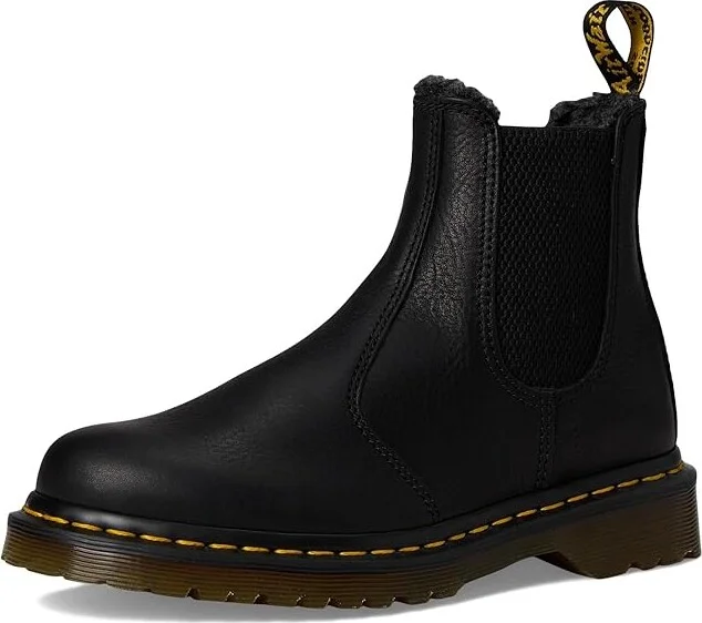 Dr. Martens 2976 Warmwair Grizzly Leather Chelsea Boots Boots Black : UK 7 (US Men's 8 - US Women's 9) Medium - Image 5