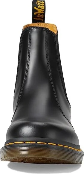 Dr. Martens 2976 Women's Smooth Leather Chelsea Boots Women's Shoes Black Smooth : UK 3 (US Women's 5) M - Image 2
