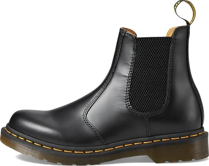 Dr. Martens 2976 Women's Smooth Leather Chelsea Boots Women's Shoes Black Smooth : UK 3 (US Women's 5) M - Image 6