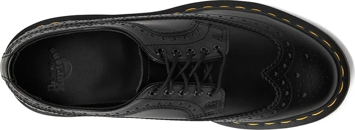 Dr. Martens 3989 YS Lace up casual Shoes Black Smooth : UK 3 (US Men's 4 - Women's 5) Medium, Leather - Image 3