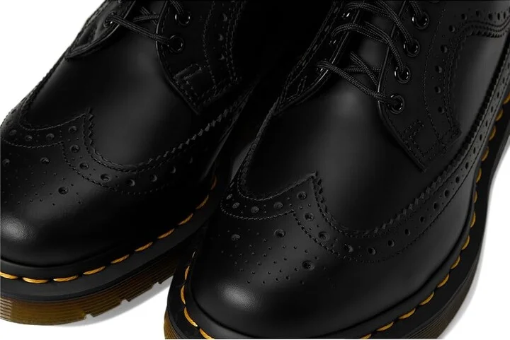 Dr. Martens 3989 YS Lace up casual Shoes Black Smooth : UK 3 (US Men's 4 - Women's 5) Medium, Leather - Image 8