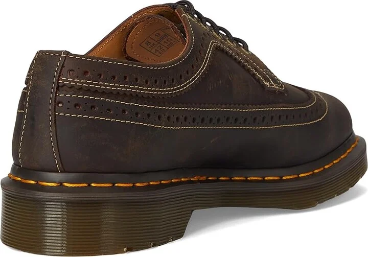 Dr. Martens 3989 YS Lace up casual Shoes Dark Brown : UK 5 (US Men's 6 - Women's 7) Medium, Leather - Image 4