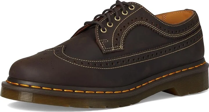 Dr. Martens 3989 YS Lace up casual Shoes Dark Brown : UK 5 (US Men's 6 - Women's 7) Medium, Leather - Image 5