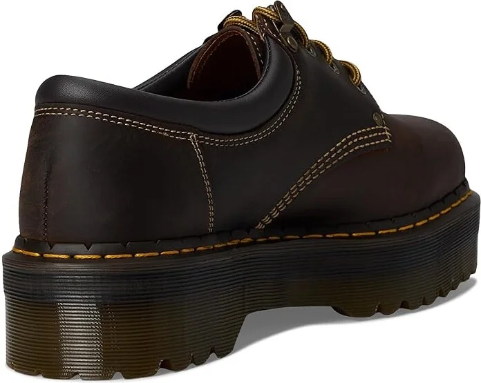 Dr. Martens 8053 4i Quad Arc Shoes Dark Brown : UK 7 (US Men's 8 - US Women's 9) Medium, Leather - Image 4