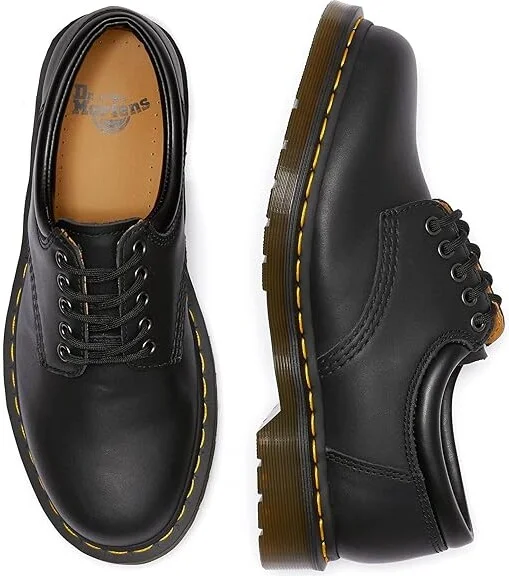 Dr. Martens 8053 Lace up casual Shoes Black Nappa Leather : UK 6 (US Men's 7 - US Women's 8) Medium - Image 3