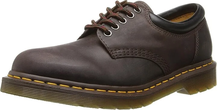Dr. Martens 8053 Lace up casual Shoes Dark Brown Crazy Horse : UK 6 (US Men's 7 - US Women's 8) Medium, Leather - Image 2