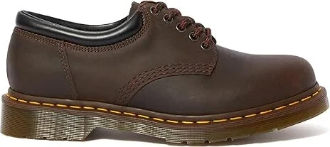 Dr. Martens 8053 Lace up casual Shoes Dark Brown Crazy Horse : UK 6 (US Men's 7 - US Women's 8) Medium, Leather - Image 7