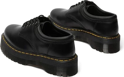 Dr. Martens 8053 Platform Shoes Black : UK 3 (US Men's 4 - Women's 5) Medium, Leather - Image 5