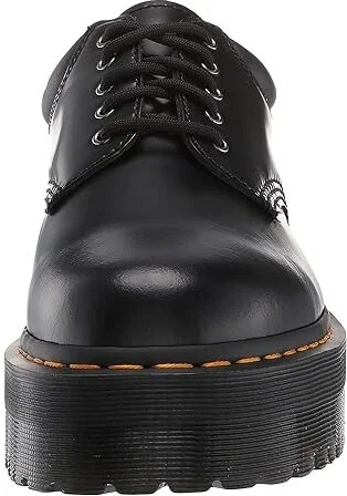 Dr. Martens 8053 Platform Shoes Black : UK 3 (US Men's 4 - Women's 5) Medium, Leather - Image 6