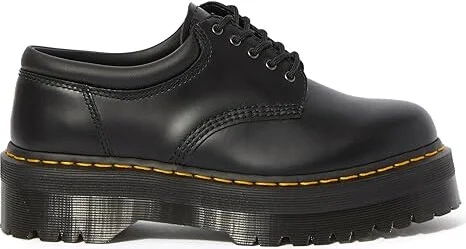 Dr. Martens 8053 Platform Shoes Black : UK 3 (US Men's 4 - Women's 5) Medium, Leather - Image 7