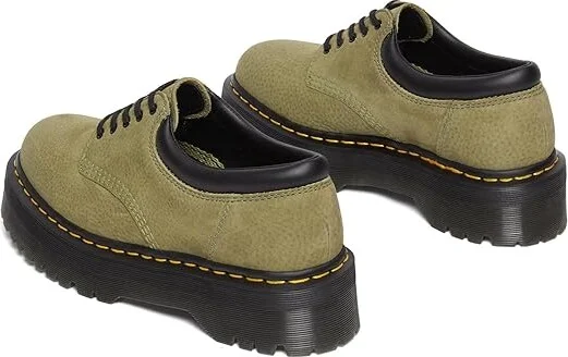 Dr. Martens 8053 Quad Shoes Muted Olive : UK 8 (US Men's 9 - US Women's 10) Medium, Leather - Image 4
