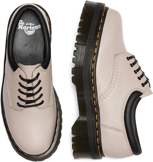 Dr. Martens 8053 Quad Shoes Vintage Taupe : UK 10 (US Men's 11 - Women's 12) Medium, Leather - Image 2