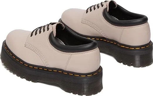 Dr. Martens 8053 Quad Shoes Vintage Taupe : UK 10 (US Men's 11 - Women's 12) Medium, Leather - Image 4
