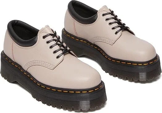 Dr. Martens 8053 Quad Shoes Vintage Taupe : UK 10 (US Men's 11 - Women's 12) Medium, Leather