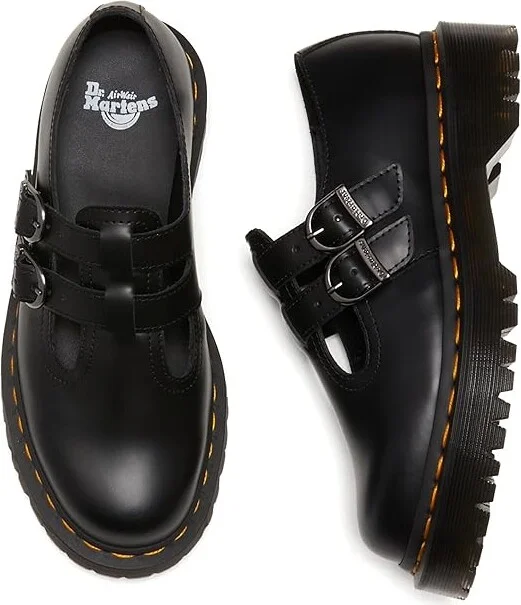 Dr. Martens 8065 II Bex Women's Shoes Black : UK 3 (US Women's 5) M, Leather - Image 2