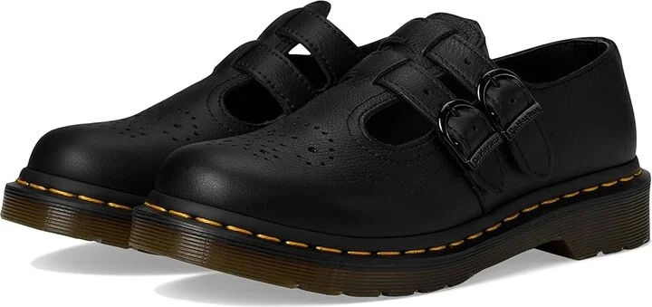 Dr. Martens 8065 Mary Jane Women's Maryjane Shoes Black Virginia : UK 3 (US Women's 5) M, Leather