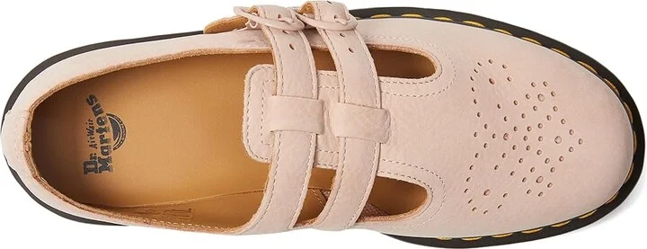 Dr. Martens 8065 Mary Jane Women's Maryjane Shoes Powder Pink : UK 5 (US Women's 7) M, Leather - Image 2