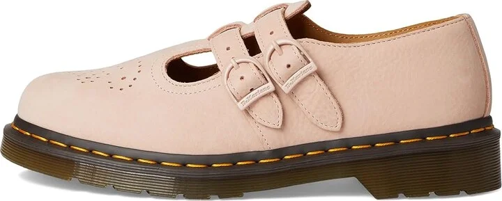 Dr. Martens 8065 Mary Jane Women's Maryjane Shoes Powder Pink : UK 5 (US Women's 7) M, Leather - Image 6