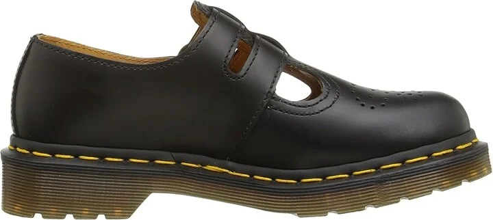Dr. Martens 8065 Smooth Leather Mary Jane Shoes Women's Maryjane Shoes Black Smooth : UK 4 (US Women's 6) M - Image 8