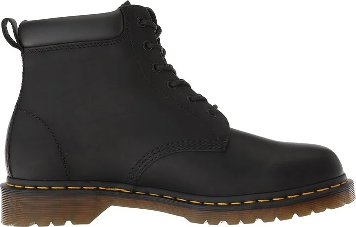 Dr. Martens 939 Ben Six-Eye Core Boots Black Greasy : UK 3 (US Men's 4 - Women's 5) Medium, Leather - Image 8