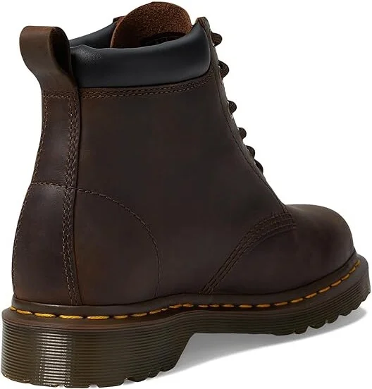 Dr. Martens 939 Ben Six-Eye Core Boots Gaucho Crazy Horse : UK 3 (US Men's 4 - Women's 5) Medium, Leather - Image 5