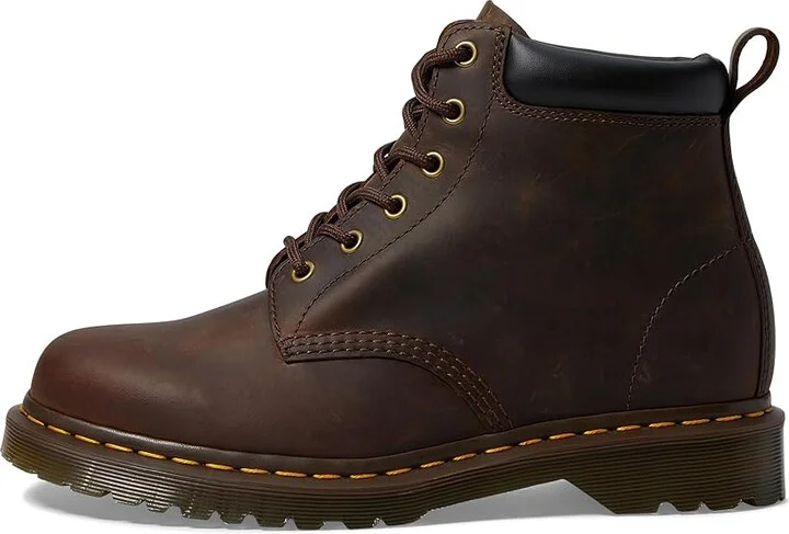 Dr. Martens 939 Ben Six-Eye Core Boots Gaucho Crazy Horse : UK 3 (US Men's 4 - Women's 5) Medium, Leather - Image 7